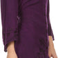 Sakkas Gella Button Down Blouse Top With Bell Sleeves And Handkerchief Sides