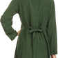 Sakkas Caylyan Long Adjustable Embroidered Long Sleeve Blouse With Corset Top