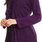 Sakkas Caylyan Long Adjustable Embroidered Long Sleeve Blouse With Corset Top