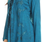 Sakkas Caylyan Long Adjustable Embroidered Long Sleeve Blouse With Corset Top