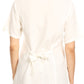 Sakkas Estella Womens Short Sleeve V neck Button Down Top Blouse with Embroidery
