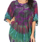 Sakkas Sunia Tie Dye Caftan Sleeve Blouse | Cover Up