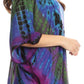 Sakkas Sunia Tie Dye Caftan Sleeve Blouse | Cover Up