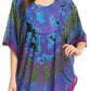 Sakkas Sunia Tie Dye Caftan Sleeve Blouse | Cover Up