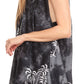 Sakkas Emilia Tie-dye Summer V neck Tank Top Sleeveless Relax Fit Casual