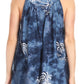 Sakkas Emilia Tie-dye Summer V neck Tank Top Sleeveless Relax Fit Casual