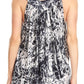 Sakkas Donata Summer Casual Tank Top V-neck Sleeveless Tie-dye with Batik