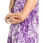 Sakkas Donata Summer Casual Tank Top V-neck Sleeveless Tie-dye with Batik
