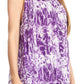 Sakkas Donata Summer Casual Tank Top V-neck Sleeveless Tie-dye with Batik