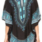 Sakkas Alba Tribal Circle Cover-up Tunic Vibrant Colors Relaxed