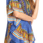 Sakkas Alba Tribal Circle Cover-up Tunic Vibrant Colors Relaxed