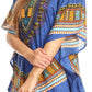 Sakkas Alba Tribal Circle Cover-up Tunic Vibrant Colors Relaxed