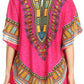 Sakkas Alba Tribal Circle Cover-up Tunic Vibrant Colors Relaxed