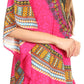 Sakkas Alba Tribal Circle Cover-up Tunic Vibrant Colors Relaxed