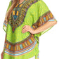 Sakkas Alba Tribal Circle Cover-up Tunic Vibrant Colors Relaxed
