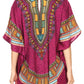 Sakkas Alba Tribal Circle Cover-up Tunic Vibrant Colors Relaxed