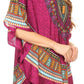 Sakkas Alba Tribal Circle Cover-up Tunic Vibrant Colors Relaxed