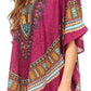 Sakkas Alba Tribal Circle Cover-up Tunic Vibrant Colors Relaxed