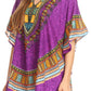 Sakkas Alba Tribal Circle Cover-up Tunic Vibrant Colors Relaxed
