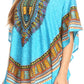 Sakkas Alba Tribal Circle Cover-up Tunic Vibrant Colors Relaxed