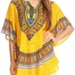 Sakkas Alba Tribal Circle Cover-up Tunic Vibrant Colors Relaxed
