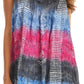 Sakkas Renee Dip Dye Floral Print Tank with Sequins and Embroidery