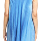 Sakkas Lana Ombre Tie Dye Embroidered Tank Style Long Summer Top | Cover Up