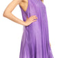 Sakkas Lana Ombre Tie Dye Embroidered Tank Style Long Summer Top | Cover Up