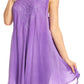 Sakkas Lana Ombre Tie Dye Embroidered Tank Style Long Summer Top | Cover Up
