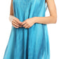Sakkas Lana Ombre Tie Dye Embroidered Tank Style Long Summer Top | Cover Up