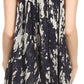 Sakkas Asaaya Sleeveless Tie Dye V-Neck Crinkle Style Trapeze Hem Lightweight Top