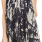Sakkas Asaaya Sleeveless Tie Dye V-Neck Crinkle Style Trapeze Hem Lightweight Top