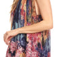 Sakkas Thea Watercolor Palm Tank with Sequins and Embroidery