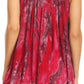 Sakkas Thea Watercolor Palm Tank with Sequins and Embroidery