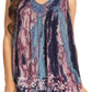 Sakkas Thea Watercolor Palm Tank with Sequins and Embroidery