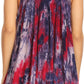 Sakkas Thea Watercolor Palm Tank with Sequins and Embroidery