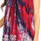 Sakkas Thea Watercolor Palm Tank with Sequins and Embroidery