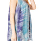 Sakkas Ligia Women's Sleeveless Tie Dye Tank Top: Classic Casual Loose Fit for Summer