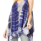 Sakkas Ligia Women's Sleeveless Tie Dye Tank Top: Classic Casual Loose Fit for Summer