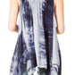 Sakkas Ligia Women's Sleeveless Tie Dye Tank Top: Classic Casual Loose Fit for Summer