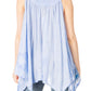 Sakkas Ligia Women's Sleeveless Tie Dye Tank Top: Classic Casual Loose Fit for Summer