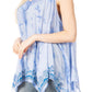 Sakkas Ligia Women's Sleeveless Tie Dye Tank Top: Classic Casual Loose Fit for Summer