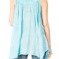 Sakkas Ligia Women's Sleeveless Tie Dye Tank Top: Classic Casual Loose Fit for Summer