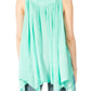 Sakkas Ligia Women's Sleeveless Tie Dye Tank Top: Classic Casual Loose Fit for Summer