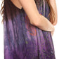 Sakkas Freya Dip Dyed Tie Dye Tank with Sequins and Embroidery