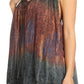 Sakkas Freya Dip Dyed Tie Dye Tank with Sequins and Embroidery