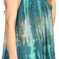 Sakkas Freya Dip Dyed Tie Dye Tank with Sequins and Embroidery