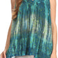 Sakkas Freya Dip Dyed Tie Dye Tank with Sequins and Embroidery