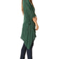 Sakkas Regina Women's Lightweight Stonewashed Poncho Top Blouse Caftan Cover up