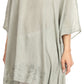 Sakkas Regina Women's Lightweight Stonewashed Poncho Top Blouse Caftan Cover up